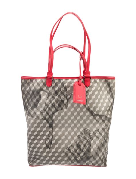 loup noir tote bag|real loup noir handbags.